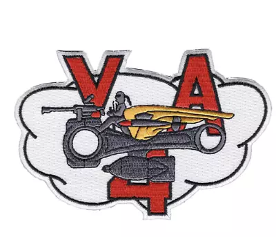 $28.99 • Buy 5  Navy Va-4 Attack Squadron Four Embroidered Patch
