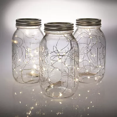 Fun Express Mason Jar & Fairy Lights Table Centerpiece Kit Makes 12 • $53.99