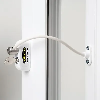 Jackloc Pro-5 Key Locking Cable Window Restrictor • £26.74