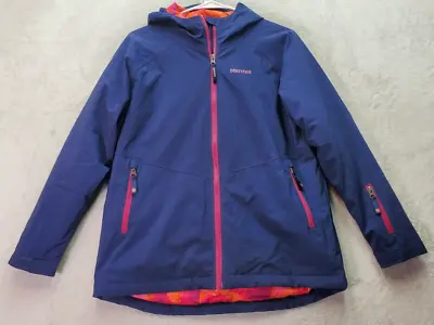 Marmot Ski Jacket Youth Size XL Multicolor Long Sleeve Lined Hooded Full Zipper • $69.99