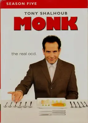 Monk: Season Five (4-DVD 2007 Widescreen) Tony Shalhoub/Traylor Howard! • $9.41