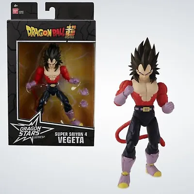 Super Saiyan 4 Vegeta Dragon Stars Action Figure | Dragon Ball Super • $29.99