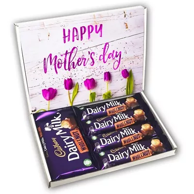 Cadburys Dairy Milk Wholenut Chocolate Bar Gift Box Mothers Day Gift Present • £12.99