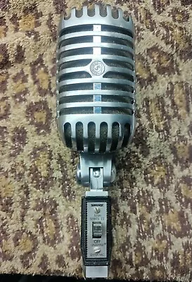 Shure 55SH Series II Iconic Unidyne Vocal Microphone (The Elvis Microphone)  • $139.99