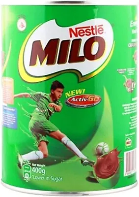 Milo Instant Malt Chocolate Drinking Powder Tin - 400g *FRESH NEW* • £5.69