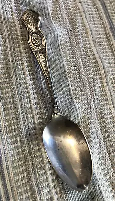 VTG Oneida Community A1 X Deutschland Wilhelm II Souvenir Silver Plate Spoon • $1.99