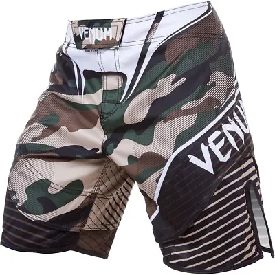 Venum Camo Hero 3-Way Vault MMA Fight Shorts - Green/Brown • $57.50