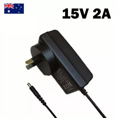 AU Plug DC 15V 2A AC Power Supply Transformer Adapter Wall Converter Charger • $13.99