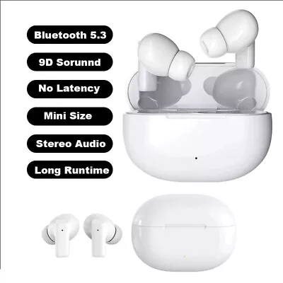 In-Ear Bluetooth Earbuds Stereo Headsets Air Buds Pods For IPhone 15/14 Pro Max • £12.90