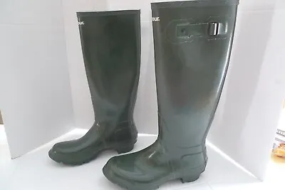 Barbour-  Rubber Boots - Wellies- Green - Men's 7 / Women's 8  - Made In England • $119