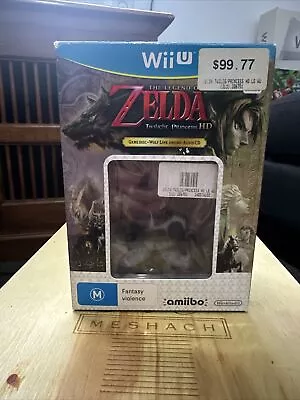 The Legend Of Zelda: Twilight Princess HD Wolf Link Amiibo Nintendo Wii U PAL • $120