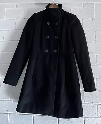 Zara Trafaluc Womens Outerwear  Black Coat Winter  Size XS • $44.50