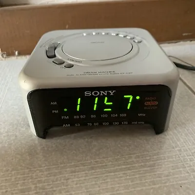 $29.95 • Buy Sony Dream Machine Dual Alarm FM/AM Clock Radio ICF-C317