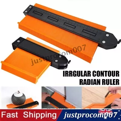 5/10'' Upgrade Contour Gauge Profile Tool Contour Duplicator ABS With Lock Saker • $12.34