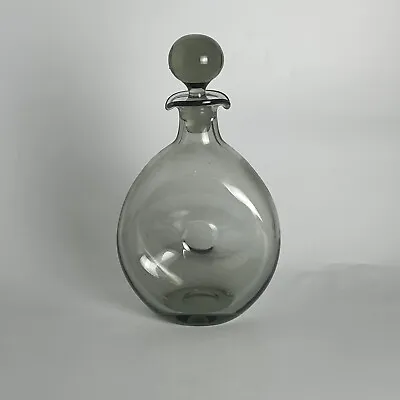 Holmegaard Smokey Danica Glass Decanter • £40