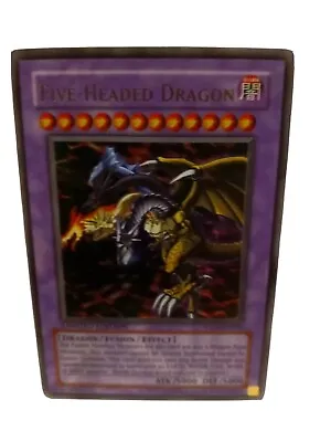 Five-Headed Dragon - SD09-ENSS1 - Ultra Rare - Limited Edition Yugioh New • $38.99