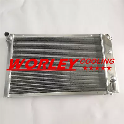 44mm Aluminum Radiator For Chevrolet Chevy Corvette C3 305/350 V8 5.0/5.7L 77-82 • £185