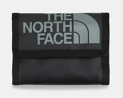THE NORTH FACE Base Camp Bi-Fold Wallet TNF Black One Size With Zip Black Card H • £18.39