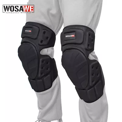 WOSAWE Motocross Dirt Bike Knee Support Brace Knee Guards MTB BMX Knee Pads Gear • $42.55