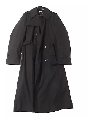 Vintage Mens  Trench Coat Black 40XL Size  • $40