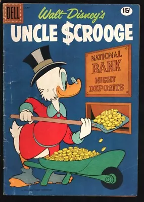 Uncle Scrooge #33 1961-Dell-Carl Barks Art-Walt Disney -Gyro Gearloose-VG+ • $52.70