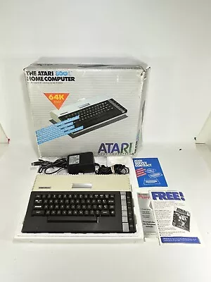 Vintage Atari 800XL ~ Home Computer In Original Box ~ Tested And Working • $149.90