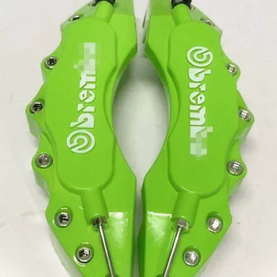 Green 4PCS Large Front & Rear Car Brake Disc Caliper Cover Part Accessories • $47.50