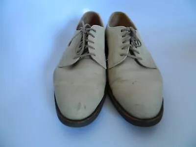 Vintage Cole Haan G2 Mens TanBeige Leather Oxford Shoes Made In USA Size 10.5D • $36.99