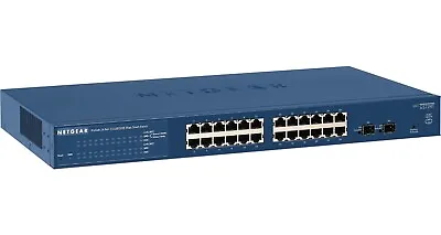 Netgear Prosafe Gs724tv4 400NAS Ethernet Switch 24 Ports Manageable Rj-45  • $139