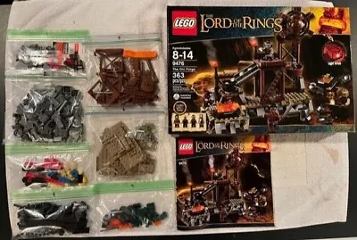 LEGO The Lord Of The Rings: The Orc Forge (9476) 100% COMPLETE W/BOX AND MANUAL • $164.95