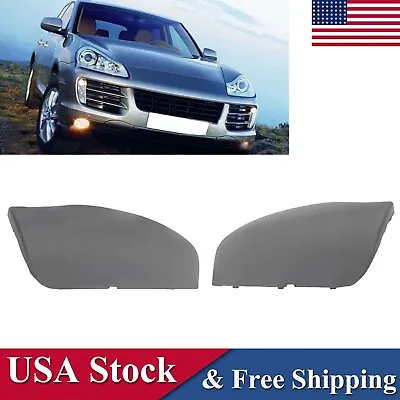 $28.79 • Buy For 2008-2011 Porsche Cayenne Front Bumper Tow Hook Eye Caps Covers Left Right