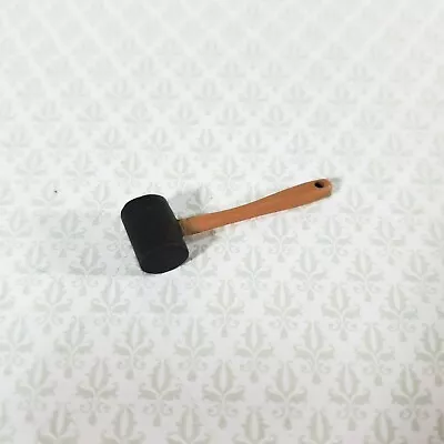 Dollhouse  Rubber  Mallet Painted Metal 1:12 Scale Miniature Tool • $5.15