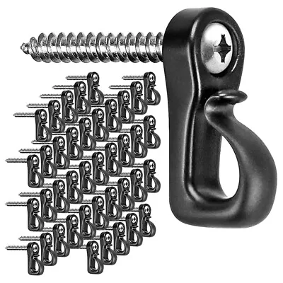 40Pack Q-Hanger Hooks Christmas Lights Hanger Hooks With Screw For Garage1676 • £11.03