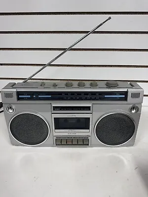 Vintage Montgomery Ward GEN-3965 Boombox Radio Works Cassette Player Works BH • $60