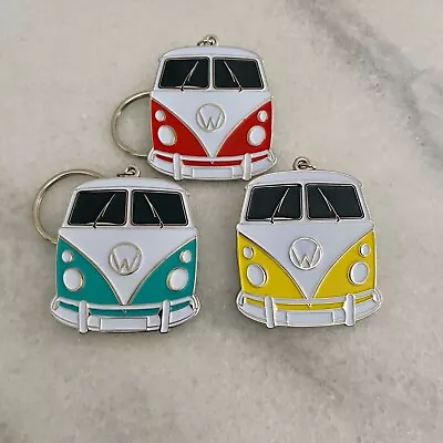 Kombi VW Van Car Enthusiast Chrome Keyring Large/Keychain • $19