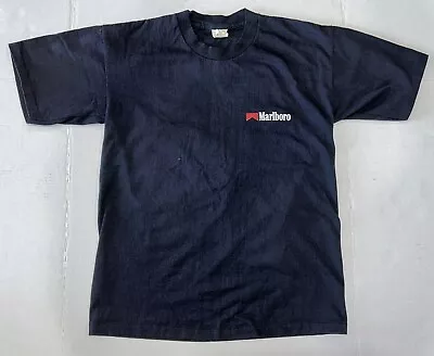 Vtg 90s Marlboro Wild West Collection Cigarette Pocket Tee Single Stitch • $42.75