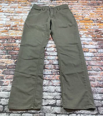 Marmot Jeans Adult 30 Green Straight Pants Comfort Stretch Casual Outdoor Mens • $15.79