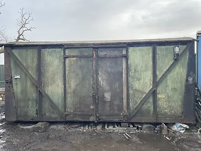 Railway Carriage Wagon Frame Shepherds Hut Glamping Pod Home Office Project • £1850