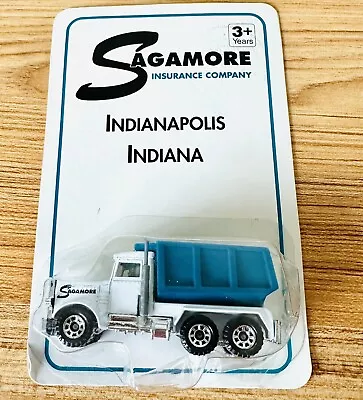 1996 MATCHBOX Sagamore Insurance Company Peterbilt Dump Truck Indiana • $100