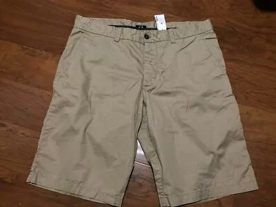 H&M Fashion Milk Brown Short Pants MEN Size 36R NEW • $21.99