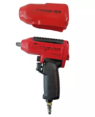 Snap-On 3/8  Drive Red Super Duty Air Impact Wrench MG325 • $175