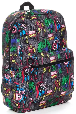 Marvel Avengers Official Backpack With Comic Style Design  • £17.99