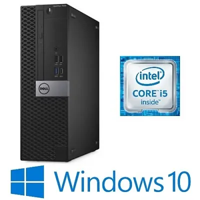 $254.15 • Buy Dell Optiplex 7050 SFF Desktop PC Intel Core I5 6500 16G 128G SSD HDMI Win10 Pro