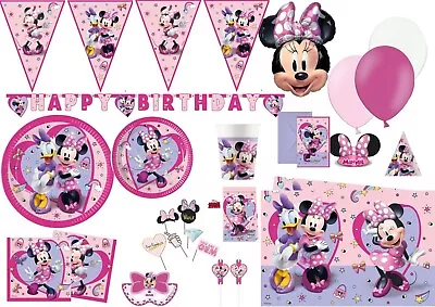 Minnie Mouse Rock The House Birthday Party Supplies Tableware Decorations • $4.86