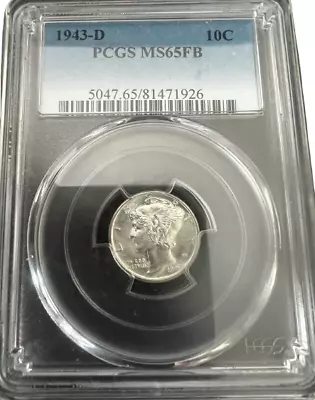 3 X PCGS Mercury Dimes Total PCGS Value $107.00 • $50