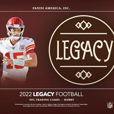$1 • Buy Panini 2022 Legacy Football - Base Set *Complete Your Set*