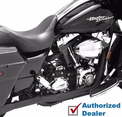 $619.99 • Buy Black Vance & Hines Dresser True Duals Header Pipes Exhaust 95-08 Harley Touring