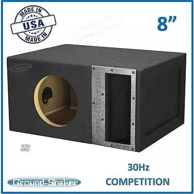 Single 8  Competition Ported Sub Box Single 8  Subwoofer Enclosure Speaker Box • $220