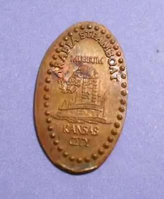 Arabia Steamboat Museum Elongated Penny Kansas City MO USA Cent Copper Coin • $1.99