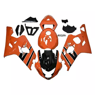 Black Orange ABS Bodywork For Suzuki GSXR750 GSXR600 K4 2004 2005 Fairings Cowls • $383.95